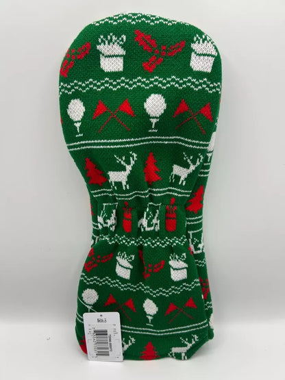 PRG Golf Green Ugly Sweater Limited Edition Collection Driver Head Cover