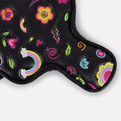 PRG Golf Originals Collection Peace Love & Golf Embroidered Spider Putter Head Cover