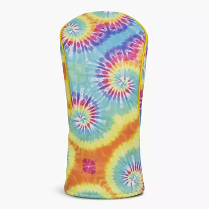 PRG Golf Originals Collection Retro Tie-Dye Driver-Fairway-Rescue Head Cover Set