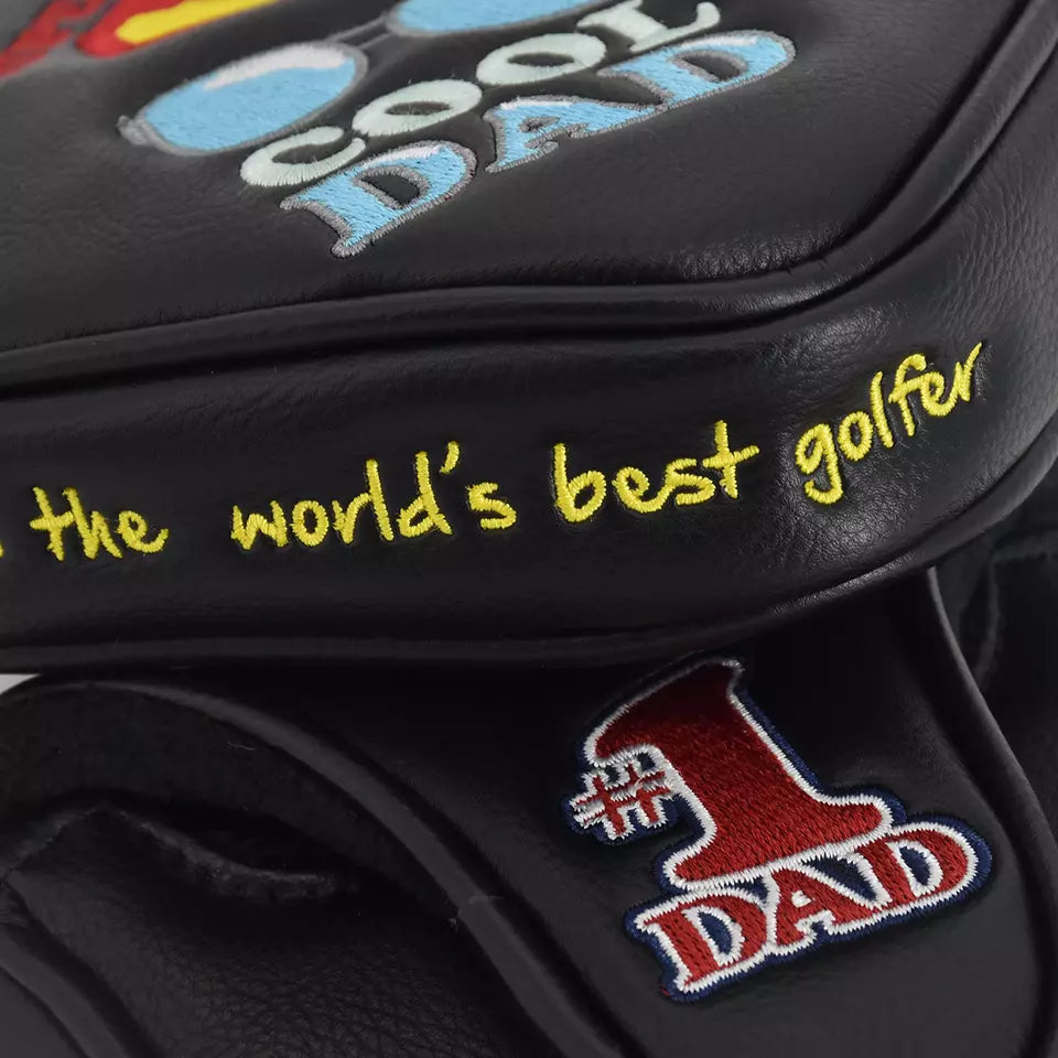 PRG Golf Originals Collection Super Cool Dad #1 Dad Spider Mallet Putter Cover
