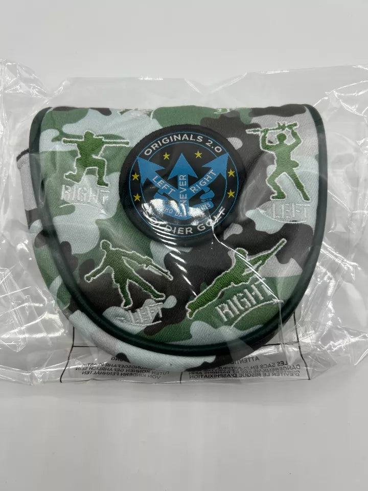 PRG Golf Originals Collection Soldier Golf Mallet Putter Cover