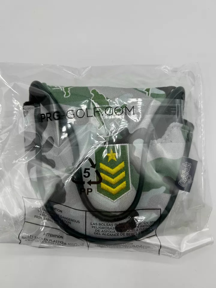 PRG Golf Originals Collection Soldier Golf Mallet Putter Cover