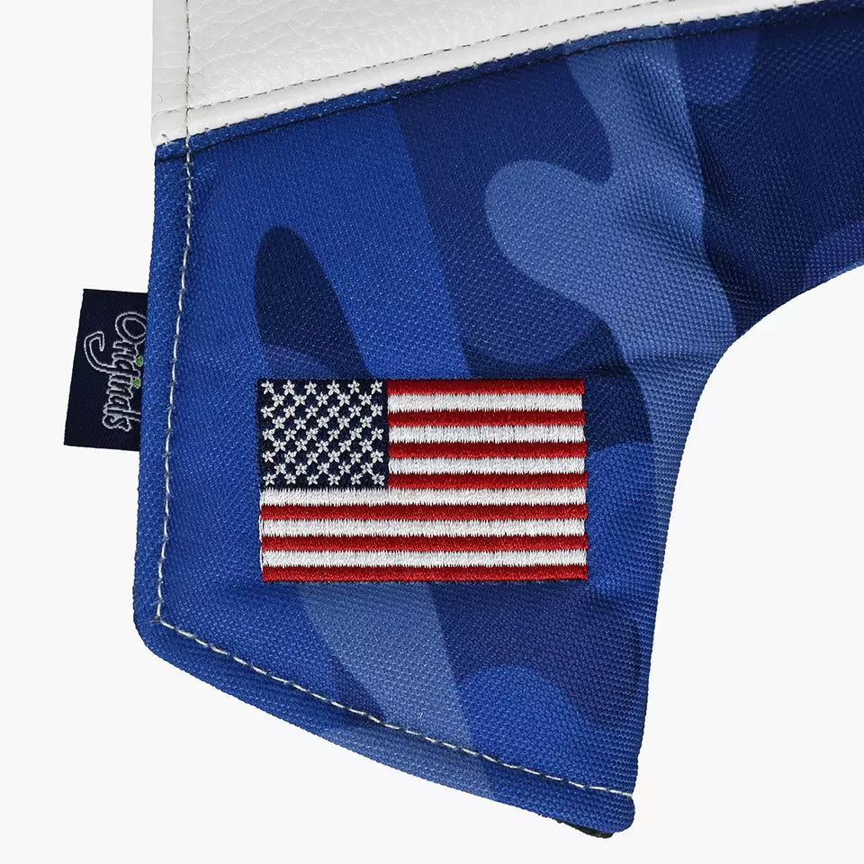 PRG Golf Originals Collection USA Canvas Camo Blade Putter Cover