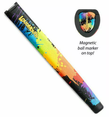 Loudmouth Authentic Paintballz Oversized Pistol Putter Grip w/Ball Marker