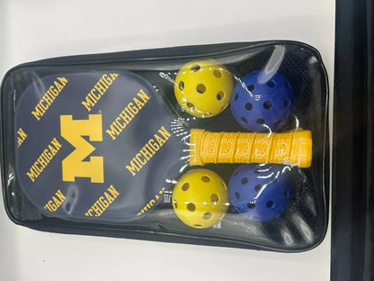 Parrot Paddles Michigan Wolverines Pickleball Paddle Set (New in Case)