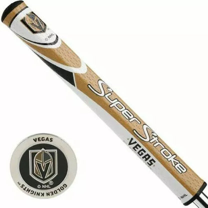 SuperStroke (Authentic) Las Vegas Golden Knights 2.0 Putter Grip w/Ball Marker NHL Licensed