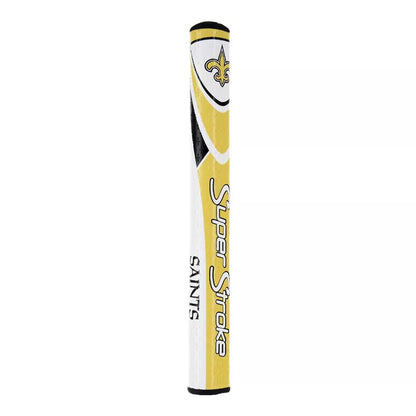 SuperStroke (Authentic) New Orleans Saints 2.0 Putter Grip w/Ball Marker NFL Licensed