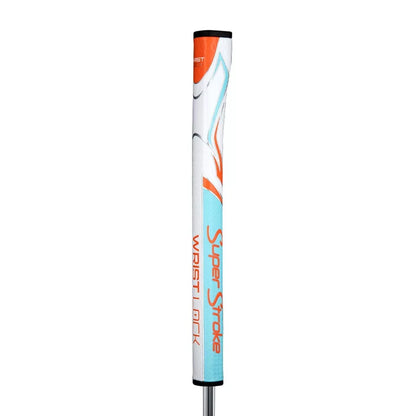 SuperStroke (Authentic) Zenergy Orange Blue & White Wristlock Putter Grip