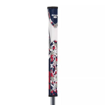 SuperStroke (Authentic) Zenergy Red White & Blue Camo Pistol 2.0 Putter Grip