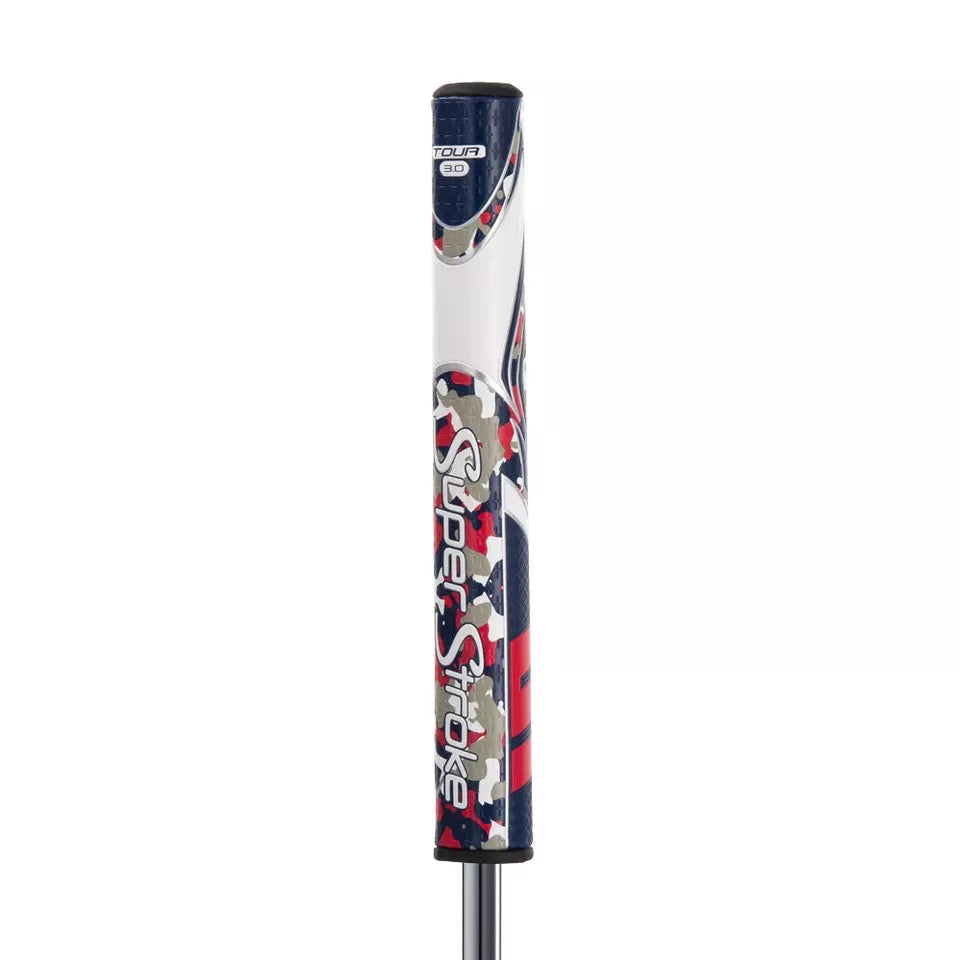SuperStroke (Authentic) Zenergy Red White & Blue Camo Tour 3.0 Putter Grip