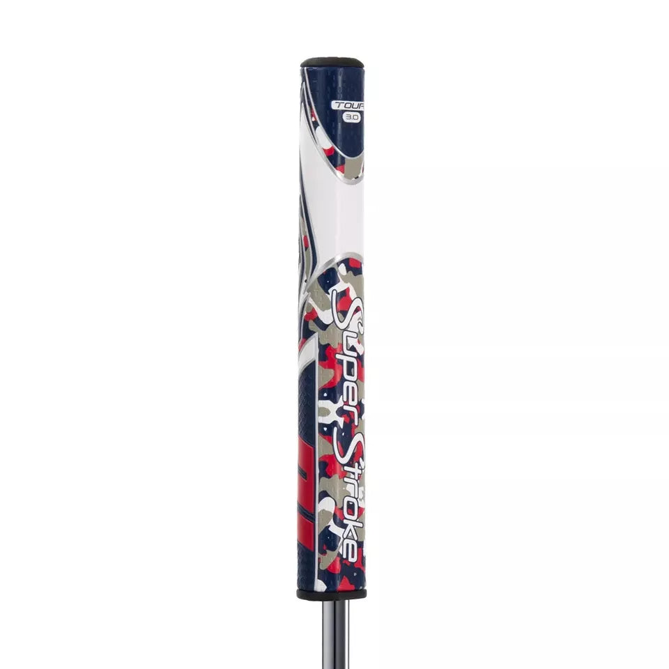 SuperStroke (Authentic) Zenergy Red White & Blue Camo Tour 3.0 Putter Grip