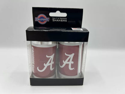 Siskiyou Gifts Alabama Crimson Tide Glass Salt and Pepper Shakers, NCAA Licensed
