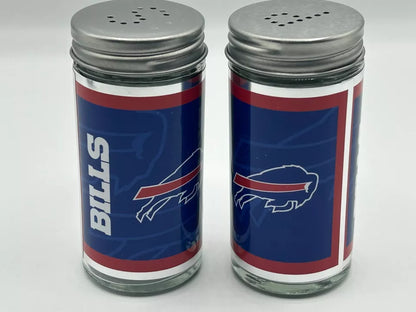 Siskiyou Gifts Buffalo Bills Glass Salt and Pepper Shakers, NFL Licensed