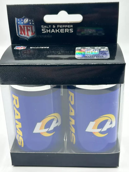 Siskiyou Gifts Los Angeles Rams Glass Salt and Pepper Shakers, NFL Licensed