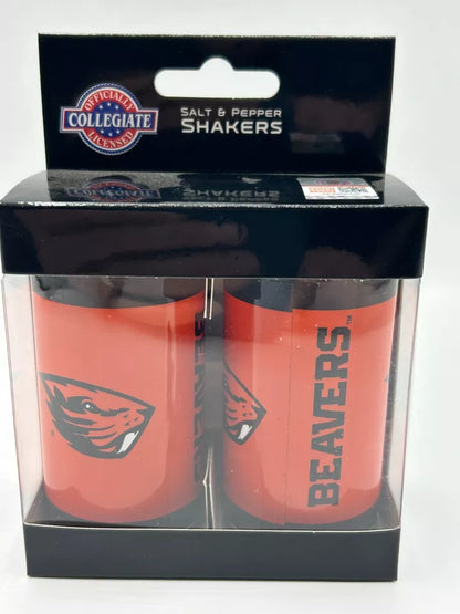 Siskiyou Gifts Oregon State Beavers Glass Salt and Pepper Shakers, NCAA Licensed