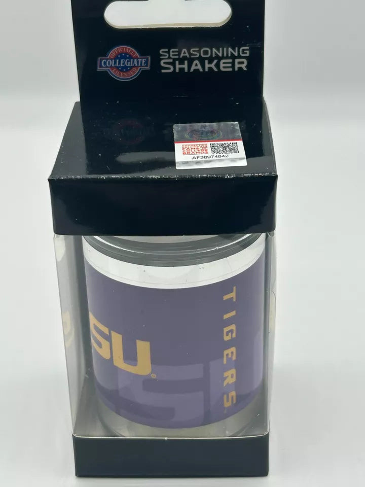 Siskiyou Gifts LSU Tigers Glass Tailgater Seasoning Shaker, NCAA Licensed