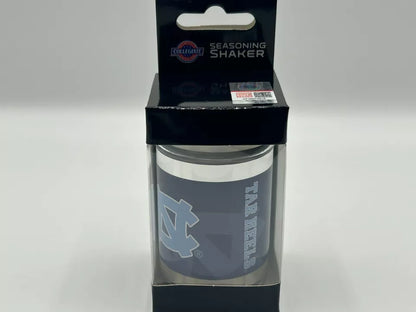 Siskiyou Gifts North Carolina Tar Heels Glass Tailgater Seasoning Shaker, NCAA Licensed