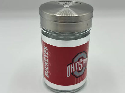 Siskiyou Gifts Ohio State Buckeyes Glass Tailgater Seasoning Shaker, NCAA Licensed