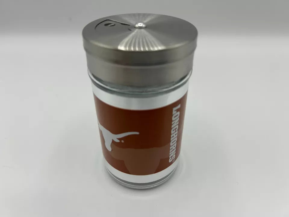 Siskiyou Gifts Texas Longhorns Glass Tailgater Seasoning Shaker, NCAA Licensed