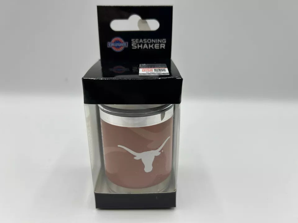 Siskiyou Gifts Texas Longhorns Glass Tailgater Seasoning Shaker, NCAA Licensed