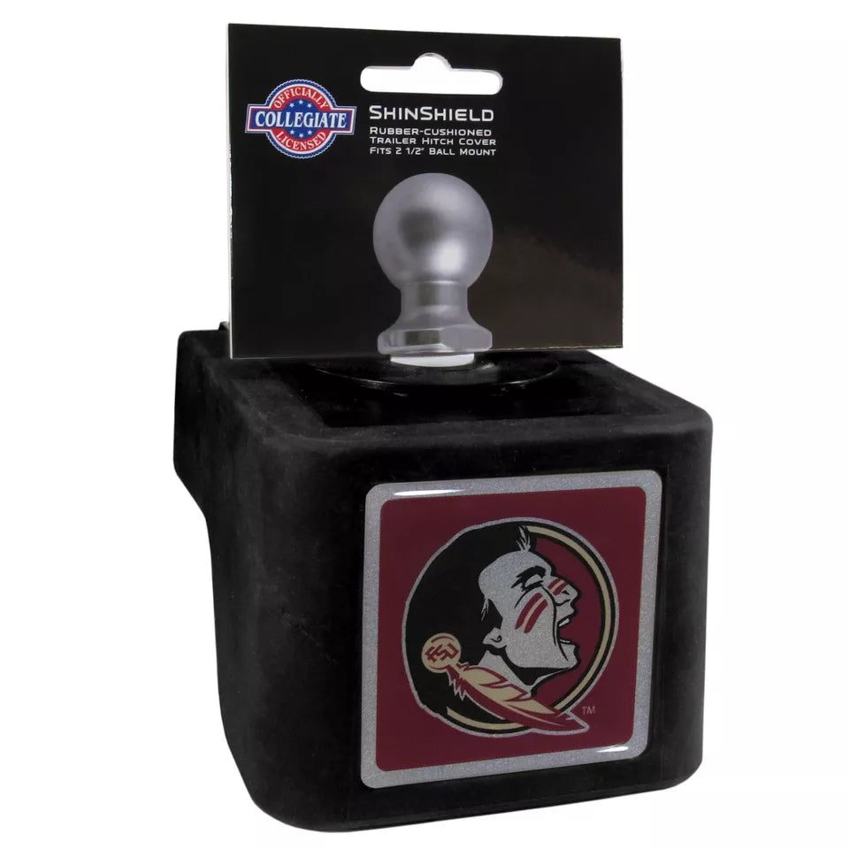 Siskiyou Gifts Florida State Seminoles Shin Shield Hitch Cover Fits 2 1/2" Ball Mount, NCAA Licensed