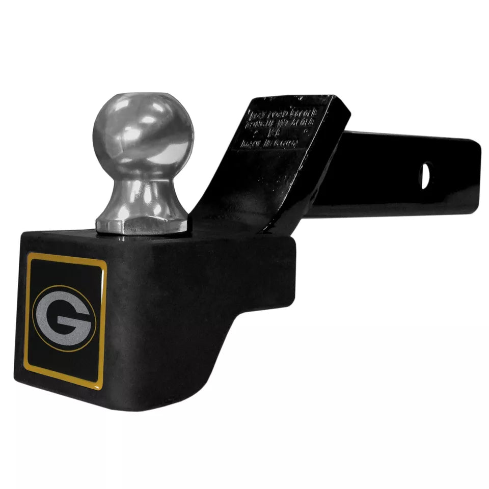 Siskiyou Gifts Green Bay Packers Shin Shield Hitch Cover Fits 2 1/2" Ball Mount, NFL Licensed