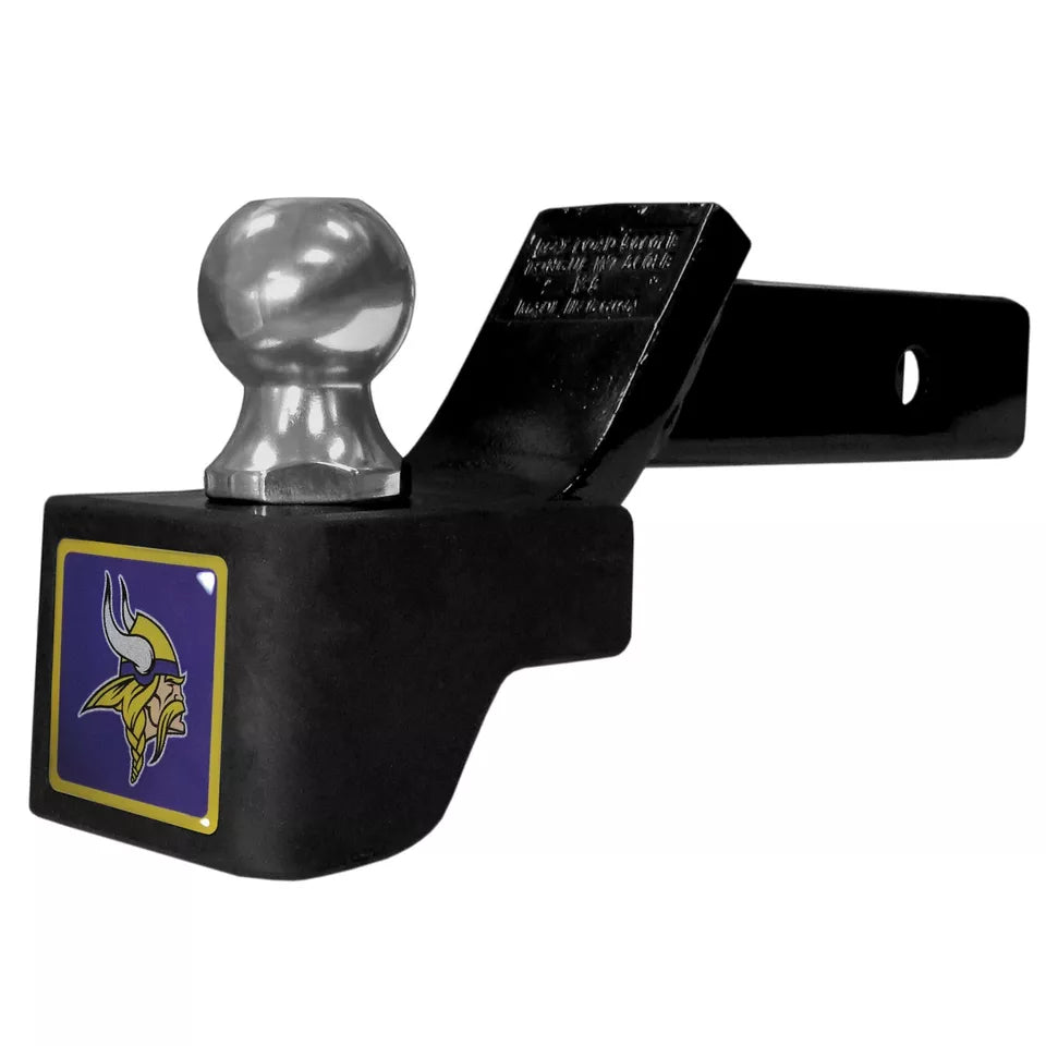Siskiyou Gifts Minnesota Vikings Shin Shield Hitch Cover Fits 2 1/2" Ball Mount, NFL Licensed