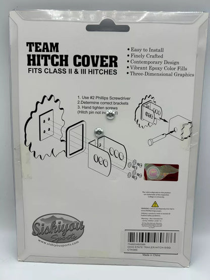 Siskiyou Gifts Ohio State Buckeyes Solid Metal Hitch Cover w/Color Metal Emblem Class 2&3