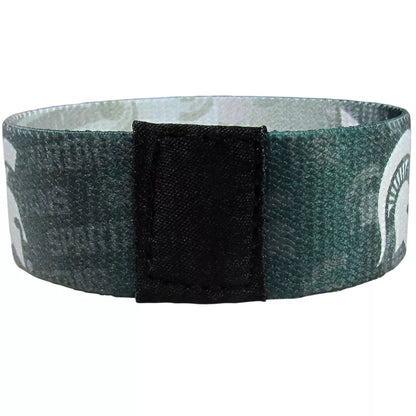 Siskiyou Gifts Michigan State Spartans Stretch Bracelet, NCAA Licensed