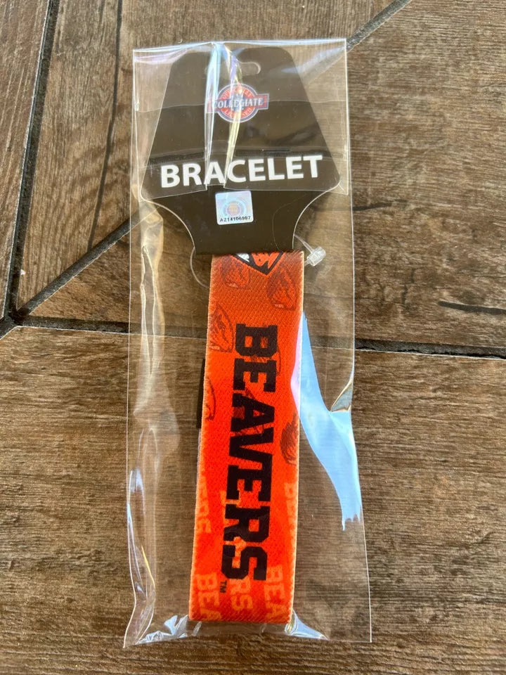 Siskiyou Gifts Oregon State Beavers Stretch Bracelet, NCAA Licensed