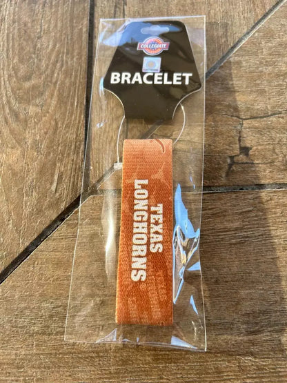 Siskiyou Gifts Texas Longhorns Stretch Bracelet, NCAA Licensed