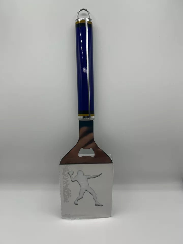 Siskiyou Gifts Baltimore Ravens Stainless Steel BBQ Spatula w/Bottle Opener, NFL Licensed