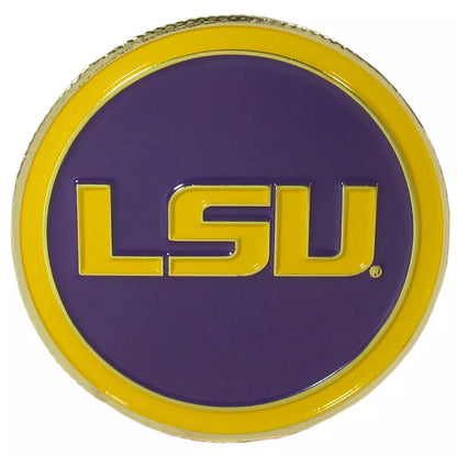 Siskiyou Gifts LSU Tigers 1.75" Diameter Team Logo Coin Golf Ball Marker, NCAA Licensed