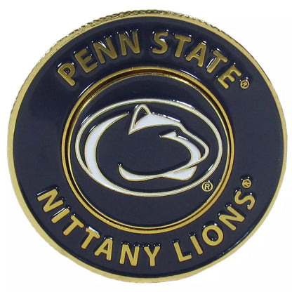 Siskiyou Gifts Penn State Nittany Lions 1.75" Diameter Team Logo Coin Golf Ball Marker, NCAA Licensed