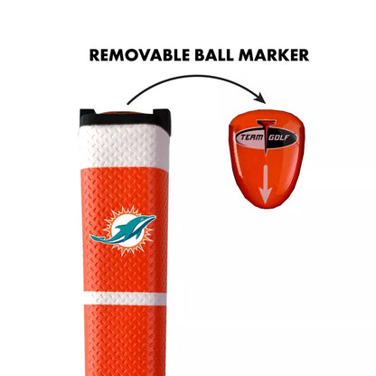 Team Golf Miami Dolphins Oversized Pistol Putter Grip NFL Licensed
