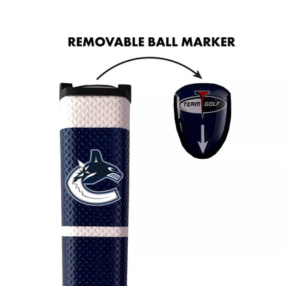 Team Golf Vancouver Canucks (Blue) Oversized Pistol Putter Grip NHL Licensed