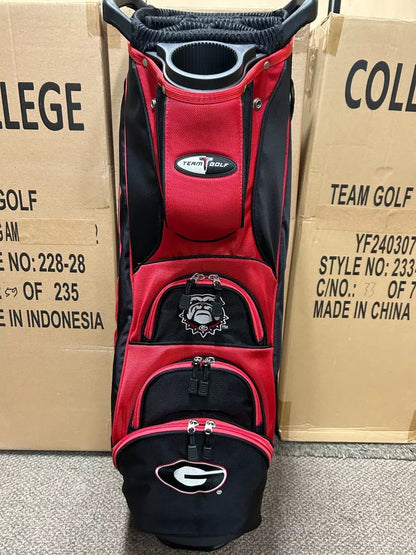 Team Golf Georgia Bulldogs Victory Cart Golf Bag NCAA Licensed