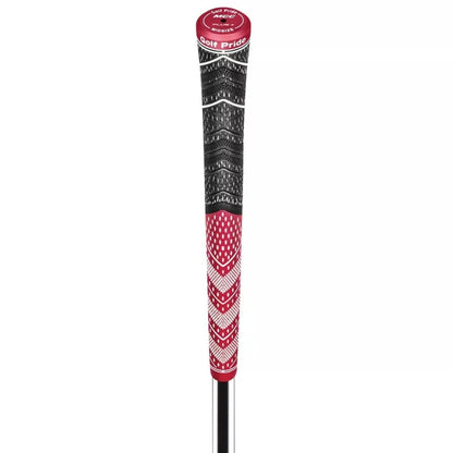 Golf Pride Authentic MCC Plus4 Midsize Swing Club Grip Dark Red/White