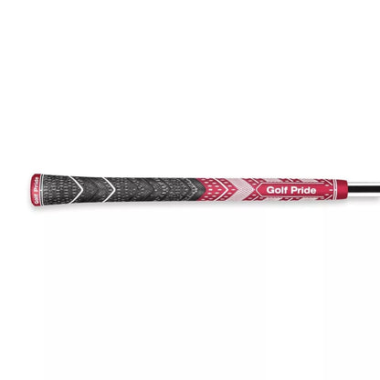 Golf Pride Authentic MCC Plus4 Midsize Swing Club Grip Dark Red/White