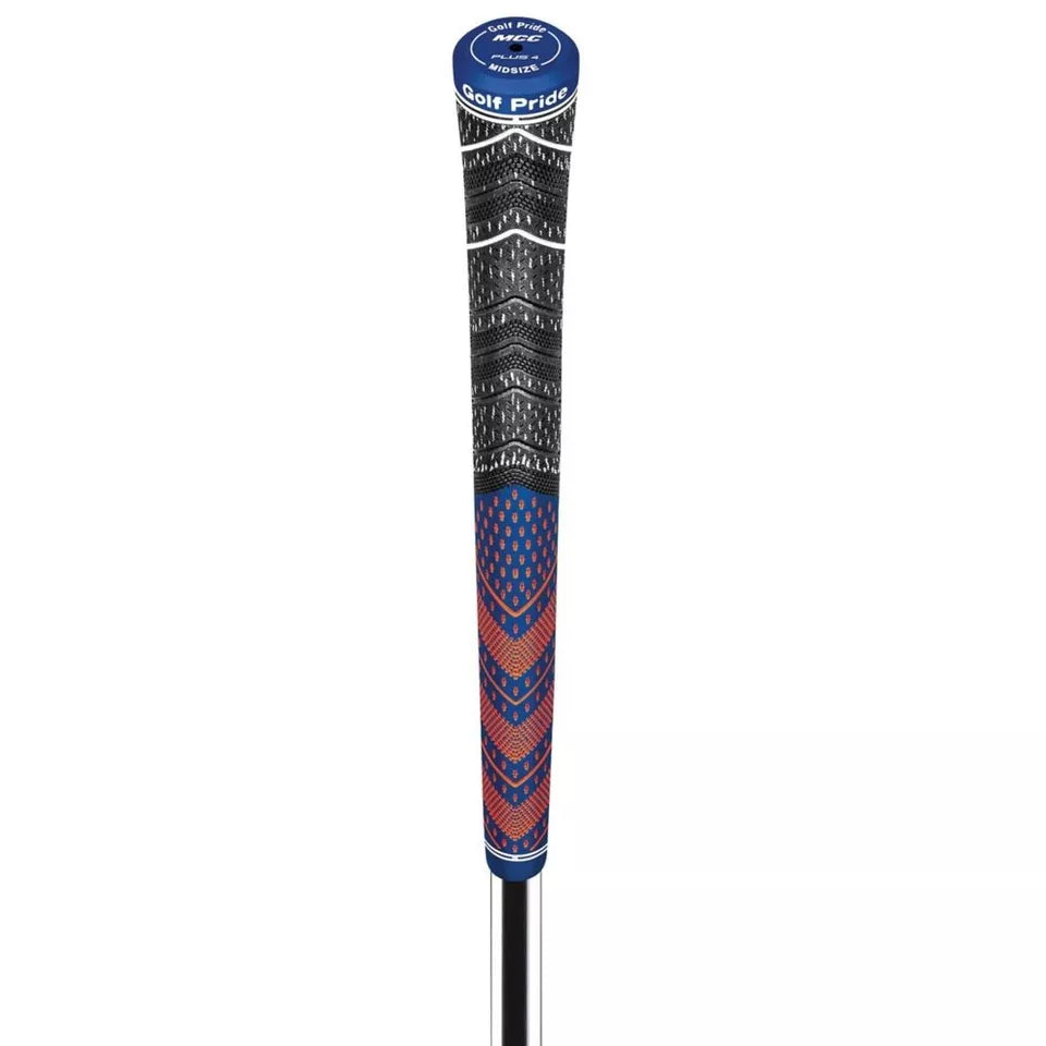 Golf Pride Authentic MCC Plus4 Midsize Swing Club Grip Navy/Orange