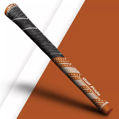 Golf Pride Authentic MCC Plus4 Standard Swing Club Grip Dark Orange/White