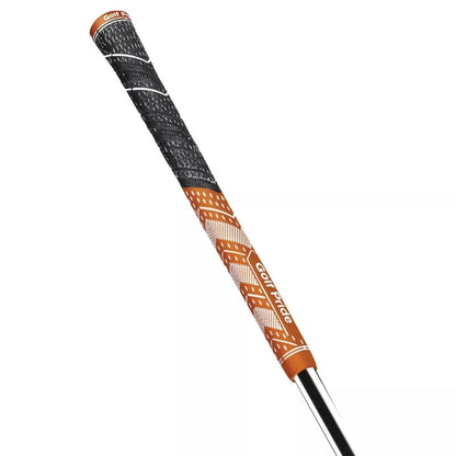 Golf Pride Authentic MCC Plus4 Standard Swing Club Grip Dark Orange/White