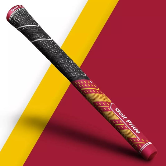 Golf Pride Authentic MCC Plus4 Standard Swing Club Grip Dark Red/Yellow