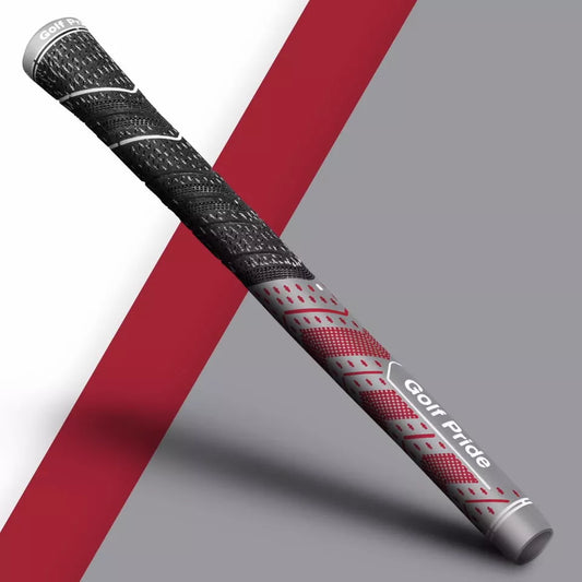 Golf Pride Authentic MCC Plus4 Standard Swing Club Grip Gray/Red