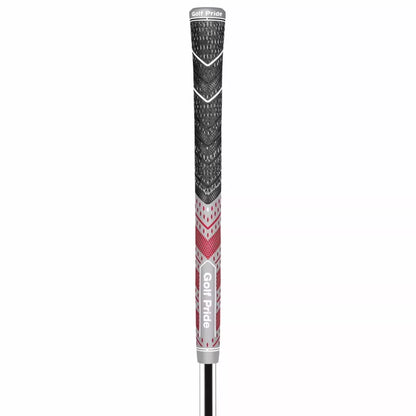 Golf Pride Authentic MCC Plus4 Standard Swing Club Grip Gray/Red