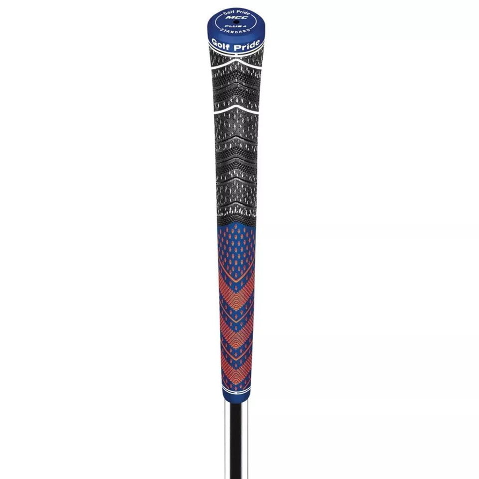 Golf Pride Authentic MCC Plus4 Standard Swing Club Grip Navy/Orange